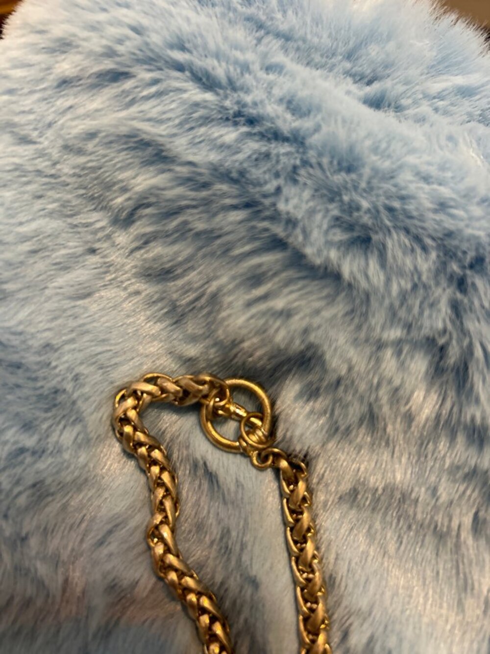 Vintage Gold Tone Charm Bracelet Heart Lock Key Braided Chain